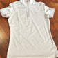 RJ Classics small light pink 1/4 zip short sleeve shirt