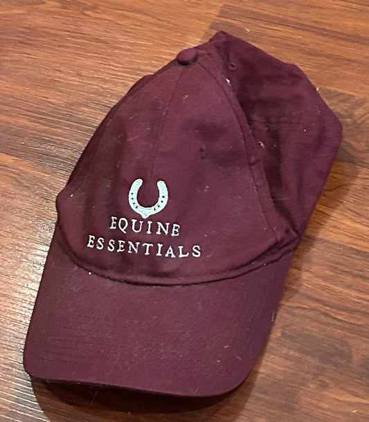Ball cap burgundy