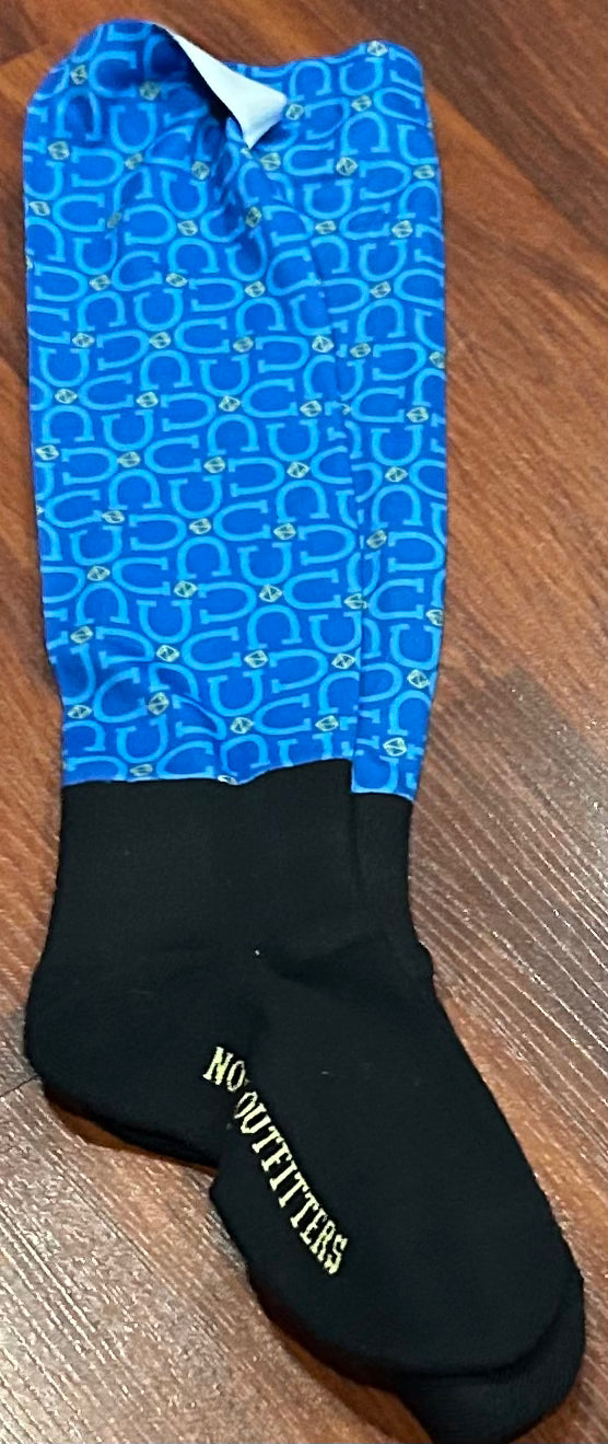 Noble outfitters blue/black boot socks