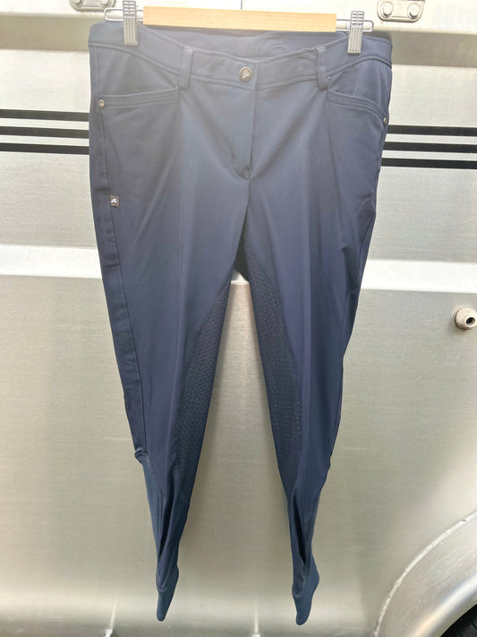 32R Euro Star Camilla navy full seat breeches