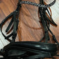 Otto Schumacher full size snaffle bridle with rocks browband. Size 2. Almost new.