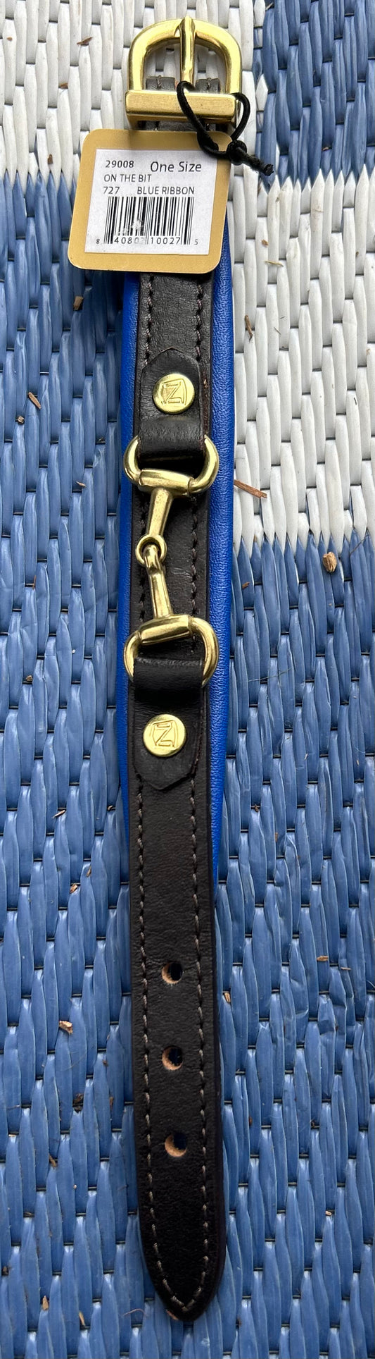Noble outfitters on the bit blue ribbon bracelet one size