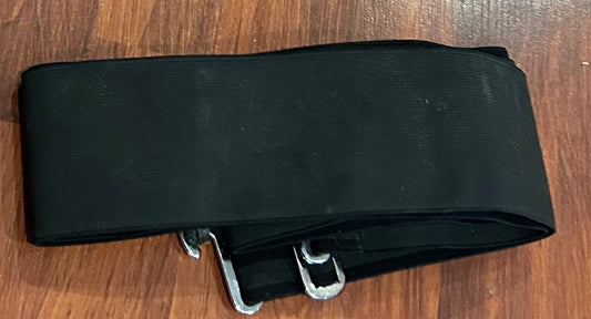 Blanket surcingle black. 3” wide