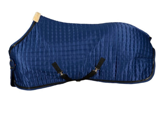 78” Catago elegant show rug navy. Brand new