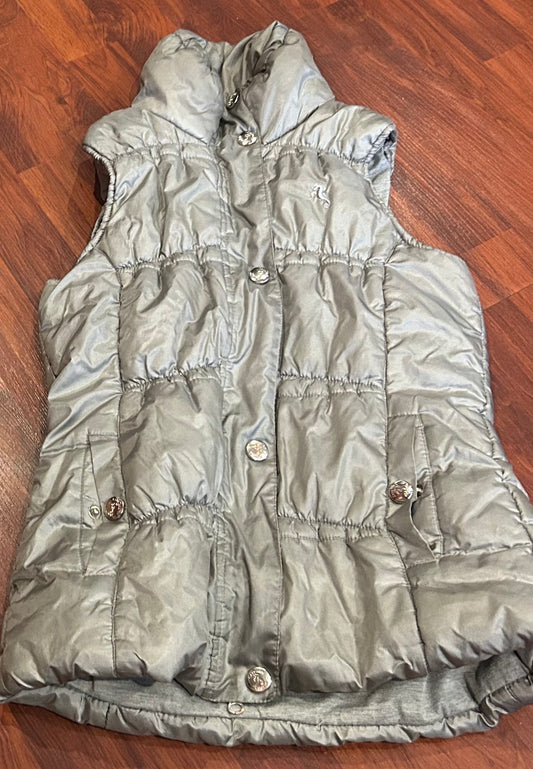 Cavallino Marino medium silver puffy vest