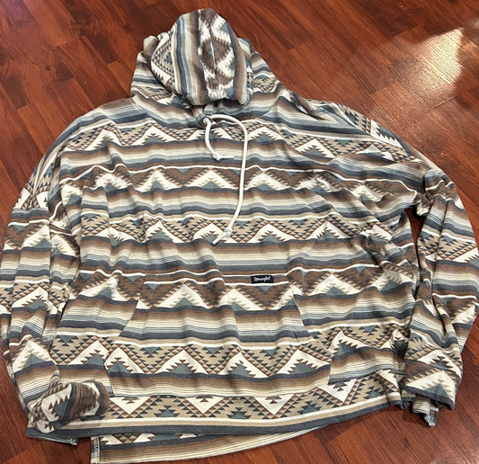 Wrangler Retro XL hooded shirt