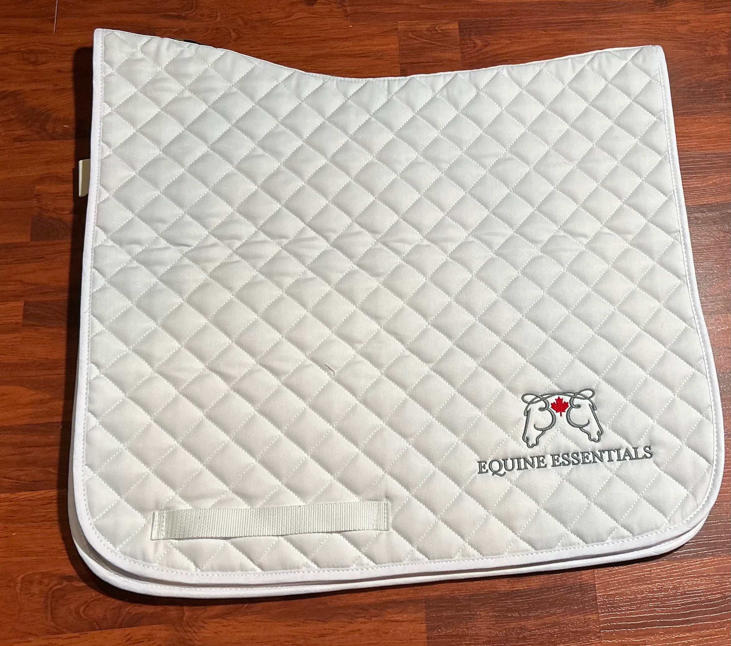 SP Rhodes white dressage pad – All About Tack