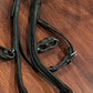 Miklem brown full size fancy stitch bridle. Needs oiled