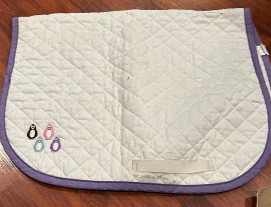 Lettia baby pad purple trim