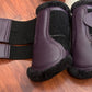 LeMieux purple medium fleece boots (2)