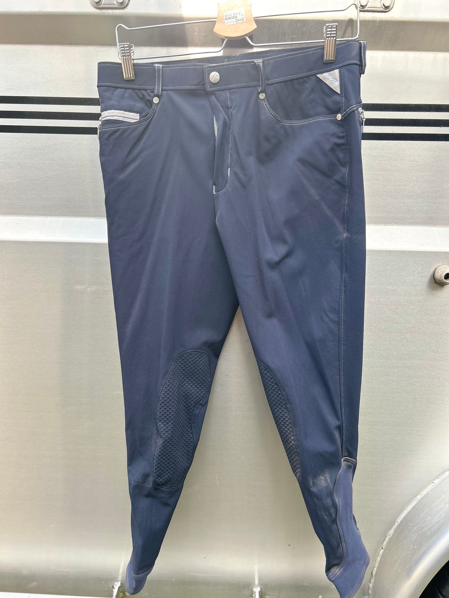 36R Euro Star heron active knee patch breeches