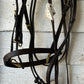 De Gouge full size with attached training bridle and reins.