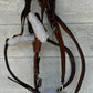 Full size 1 1/2” 5 point breastplate with running attachment. Havana brand new