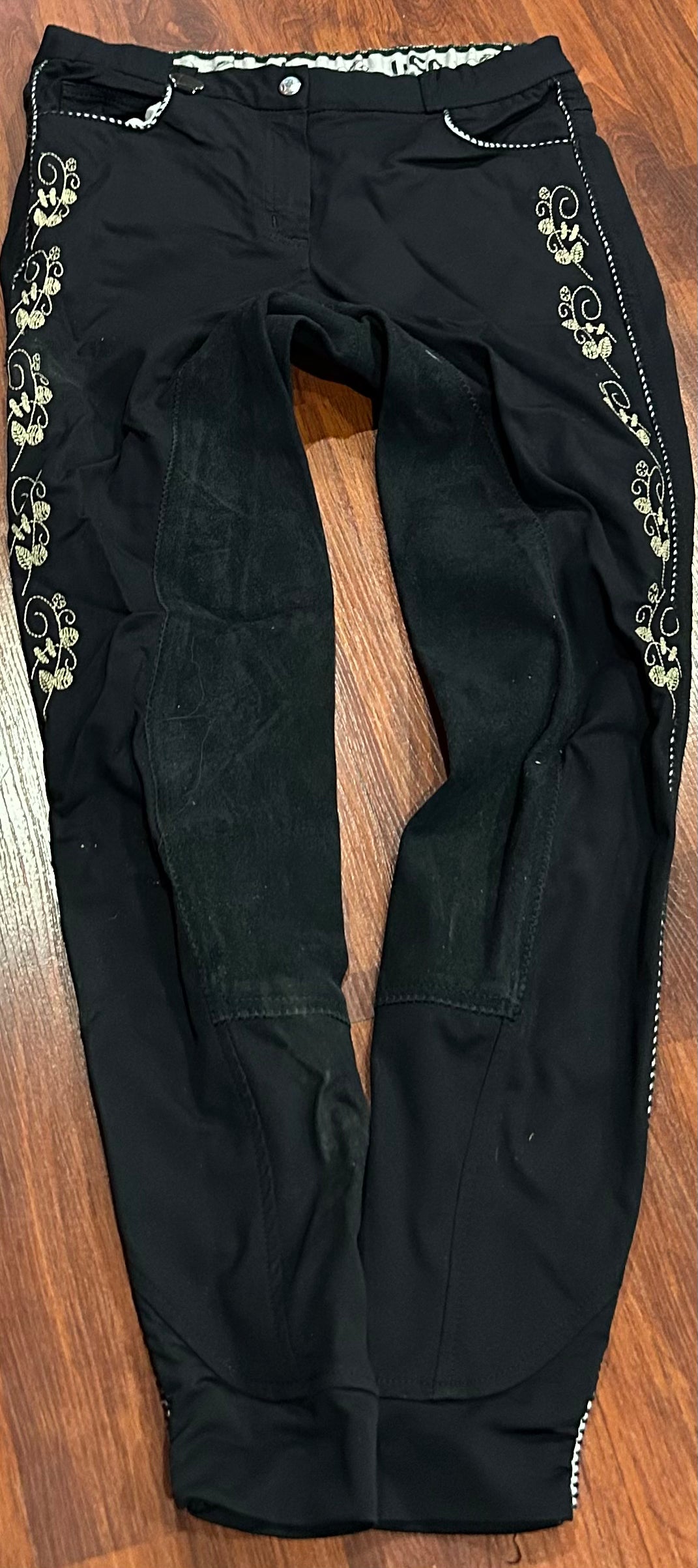 USG 28L black full seat breeches