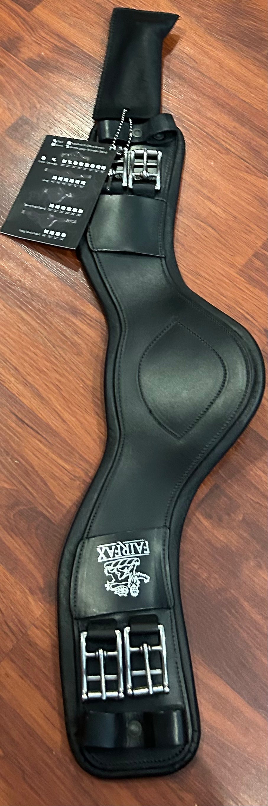 22” Fairfax girth black narrow gauge brand new