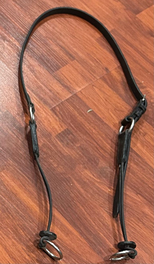 Black gag hanger. Very adjustable for size