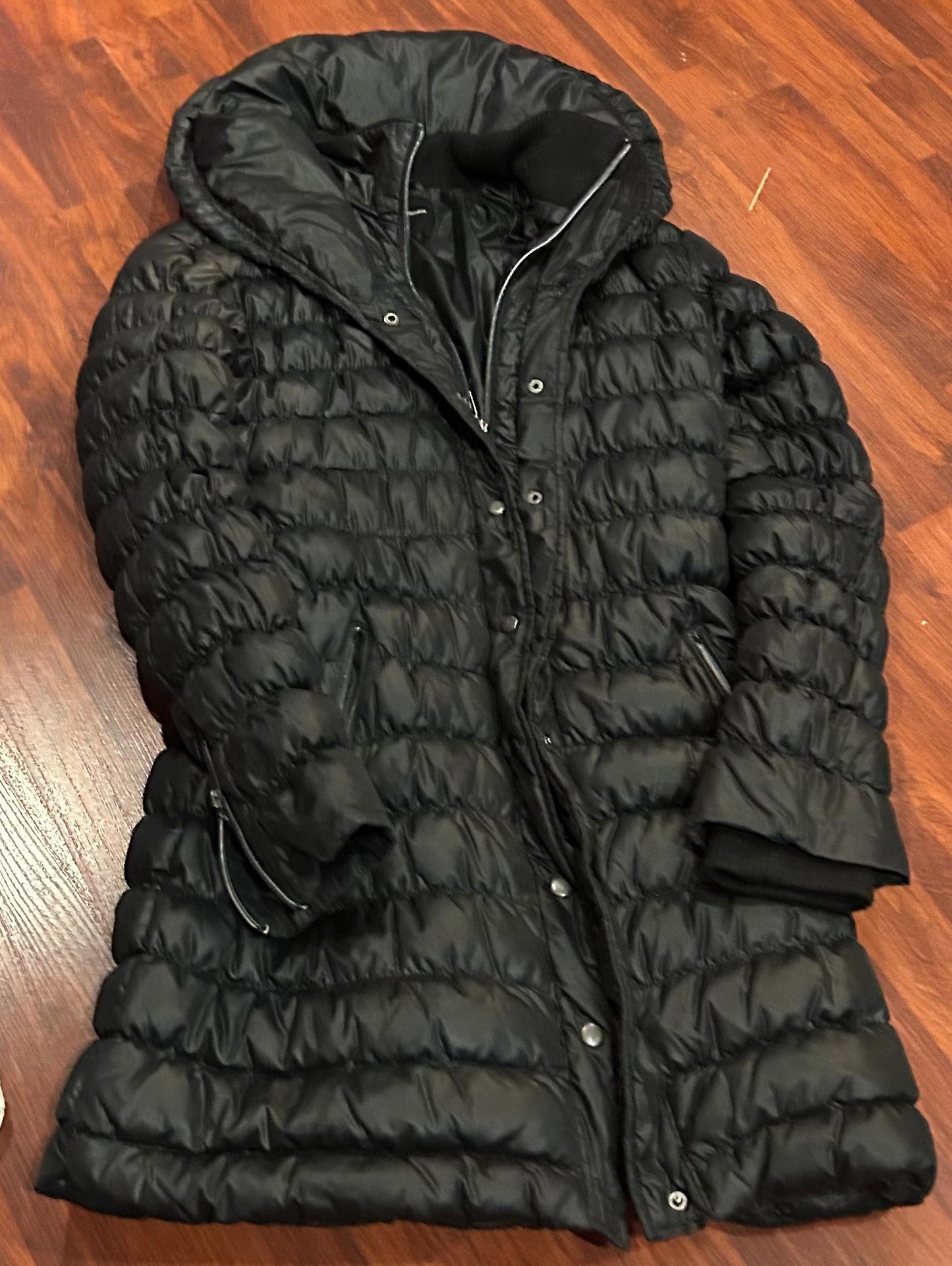 Ilse Jacobson medium down long black jacket