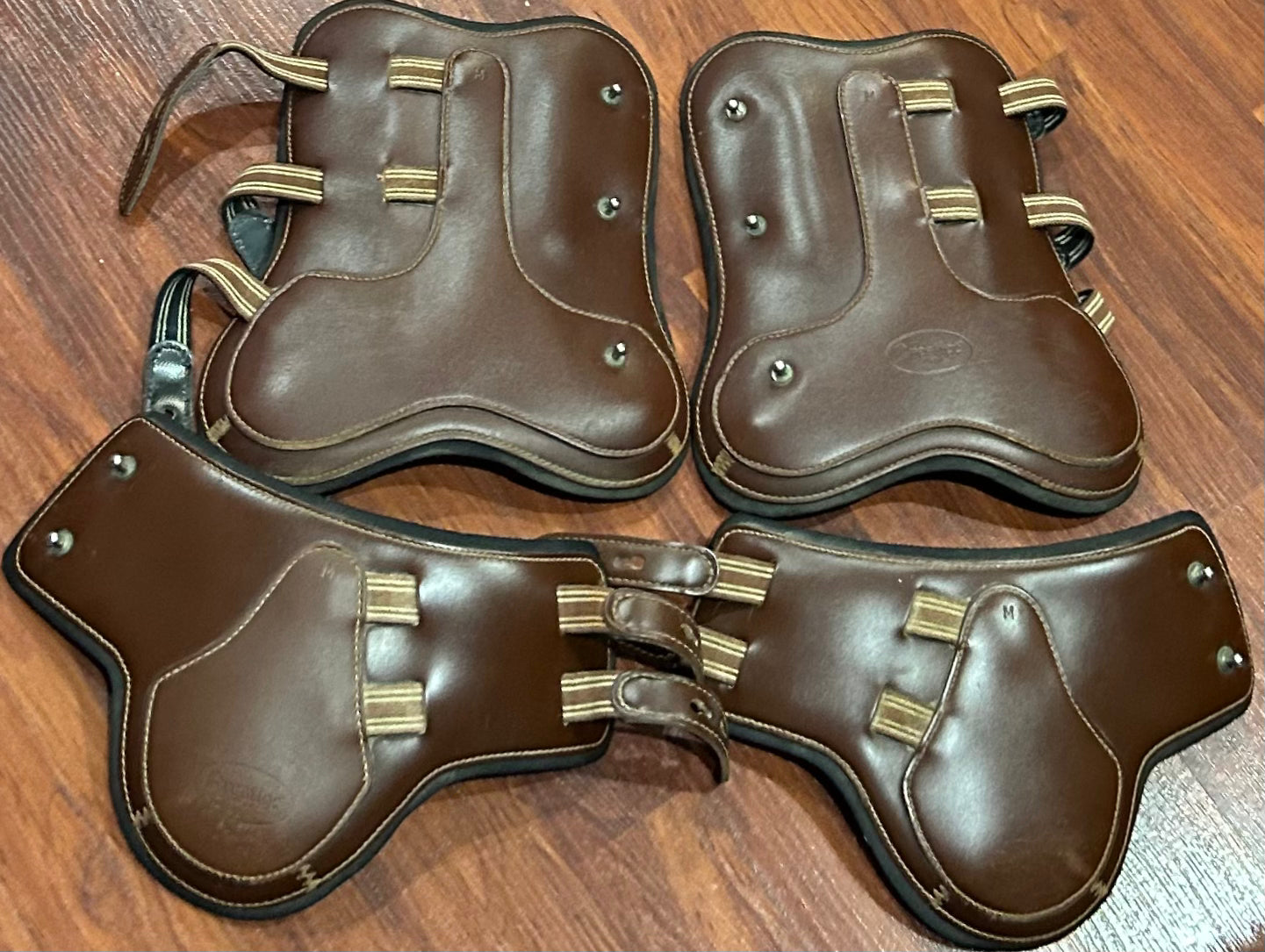 Prestige Italia medium leather tendon and fetlock boots