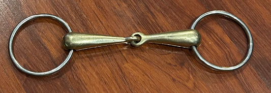 6” German silver loose ring snaffle