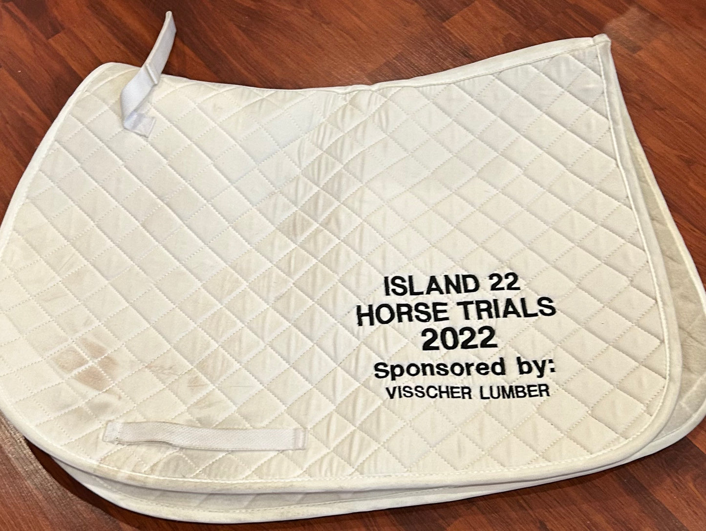 Century white jumper pad with embroidery