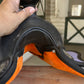 8” purple very small child western saddle.