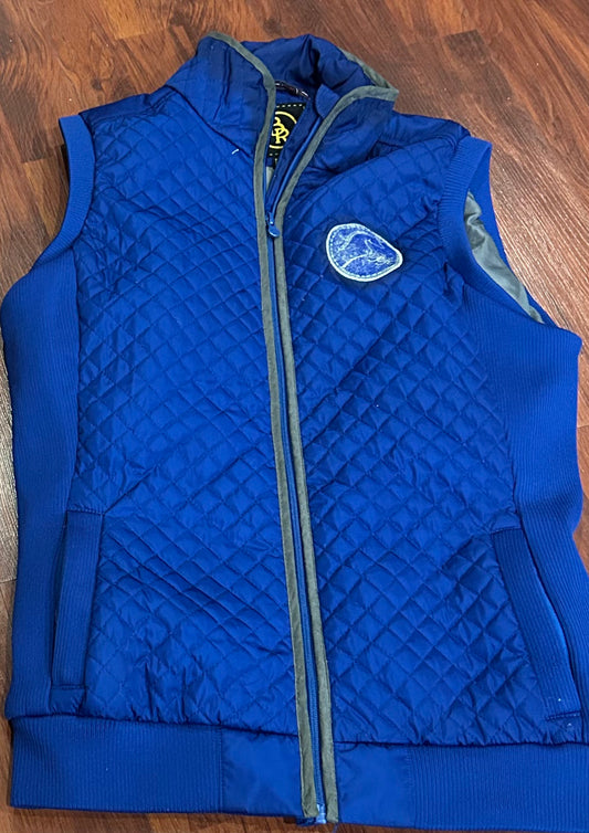 BR medium blue vest