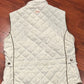 Joules XS (4) light blue quilted vest