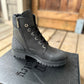 Size 40 Kingsley regina boots black. New