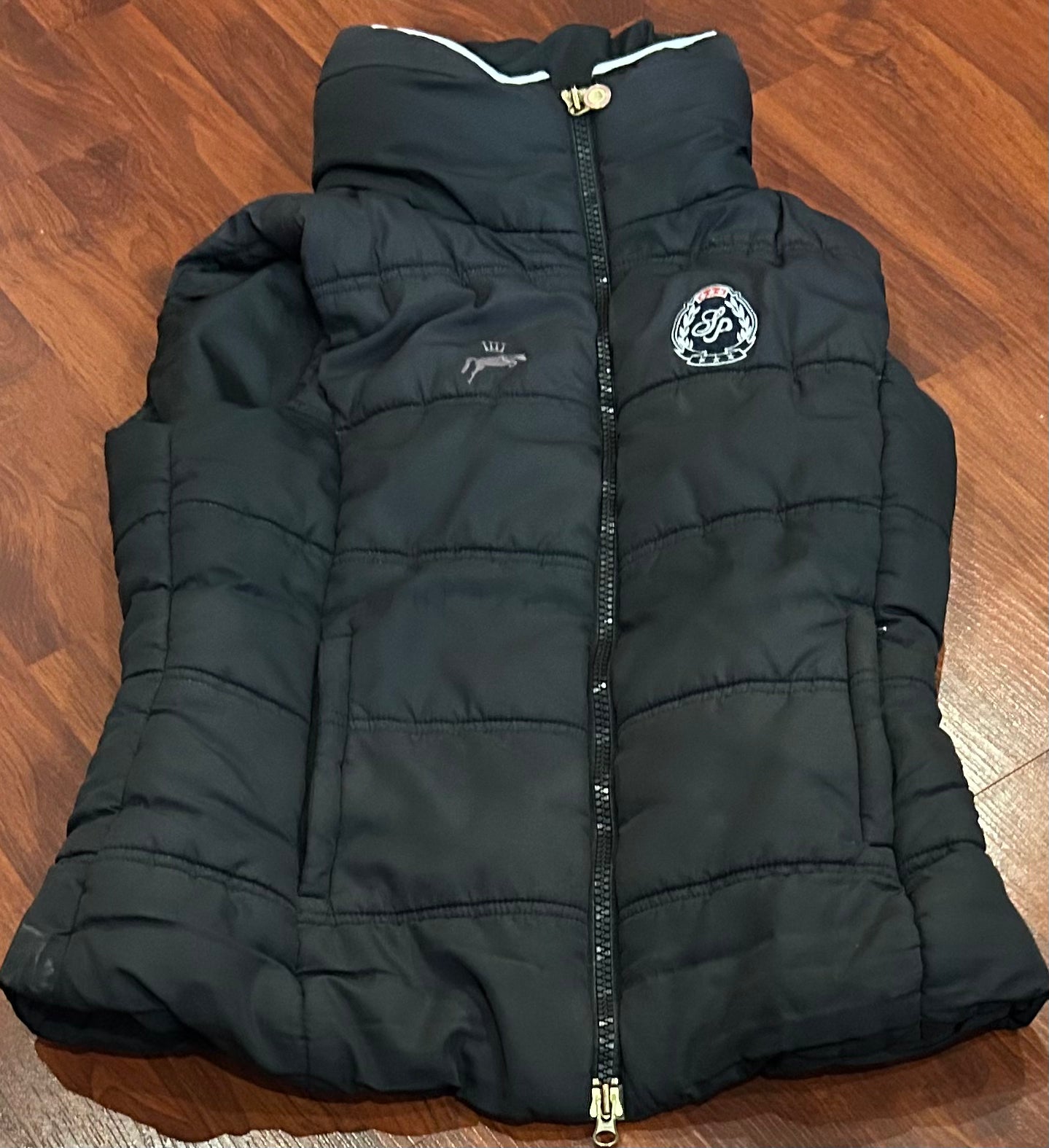 Spooks XL (fits small) black puffy vest