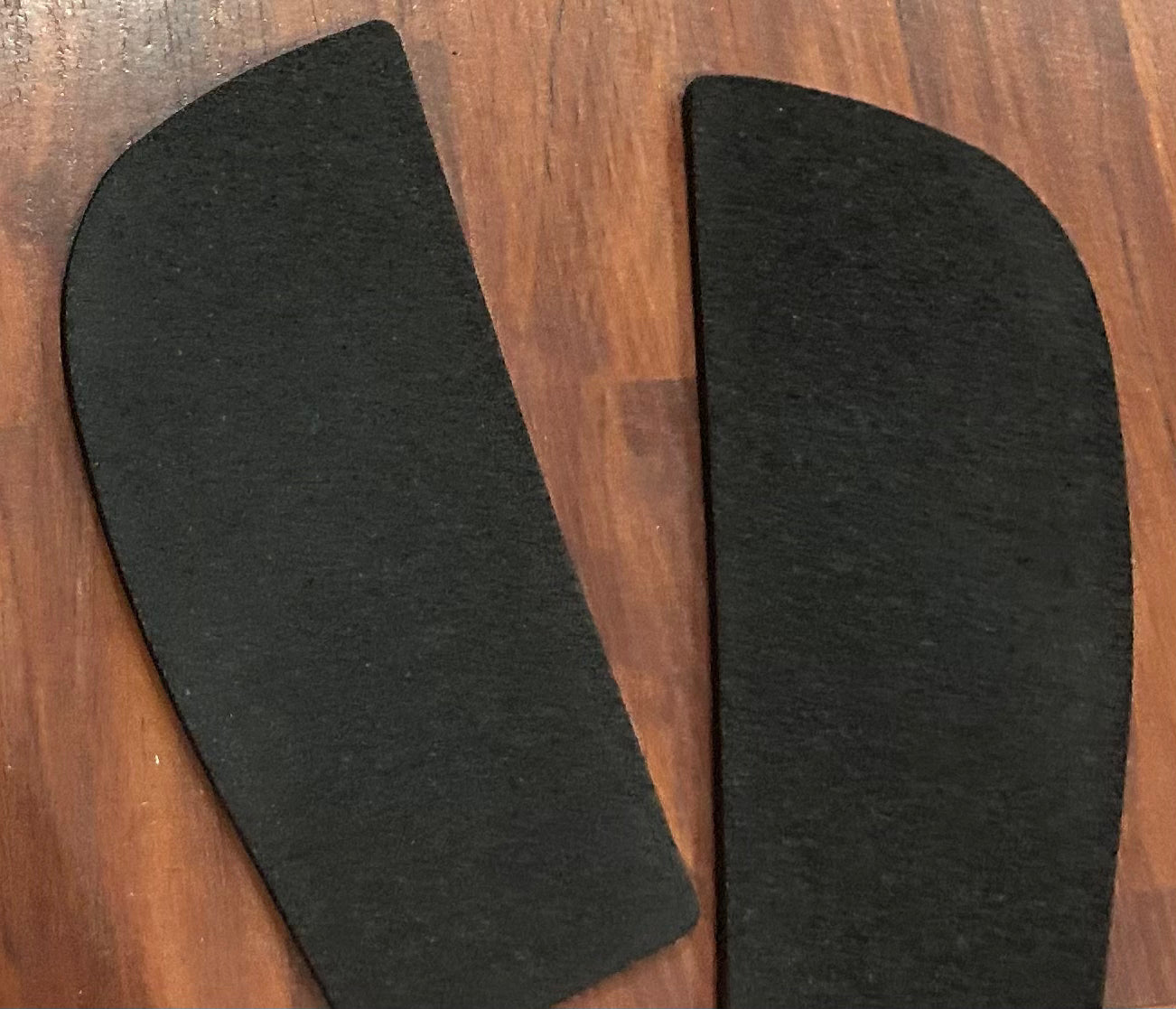 Two foam shims