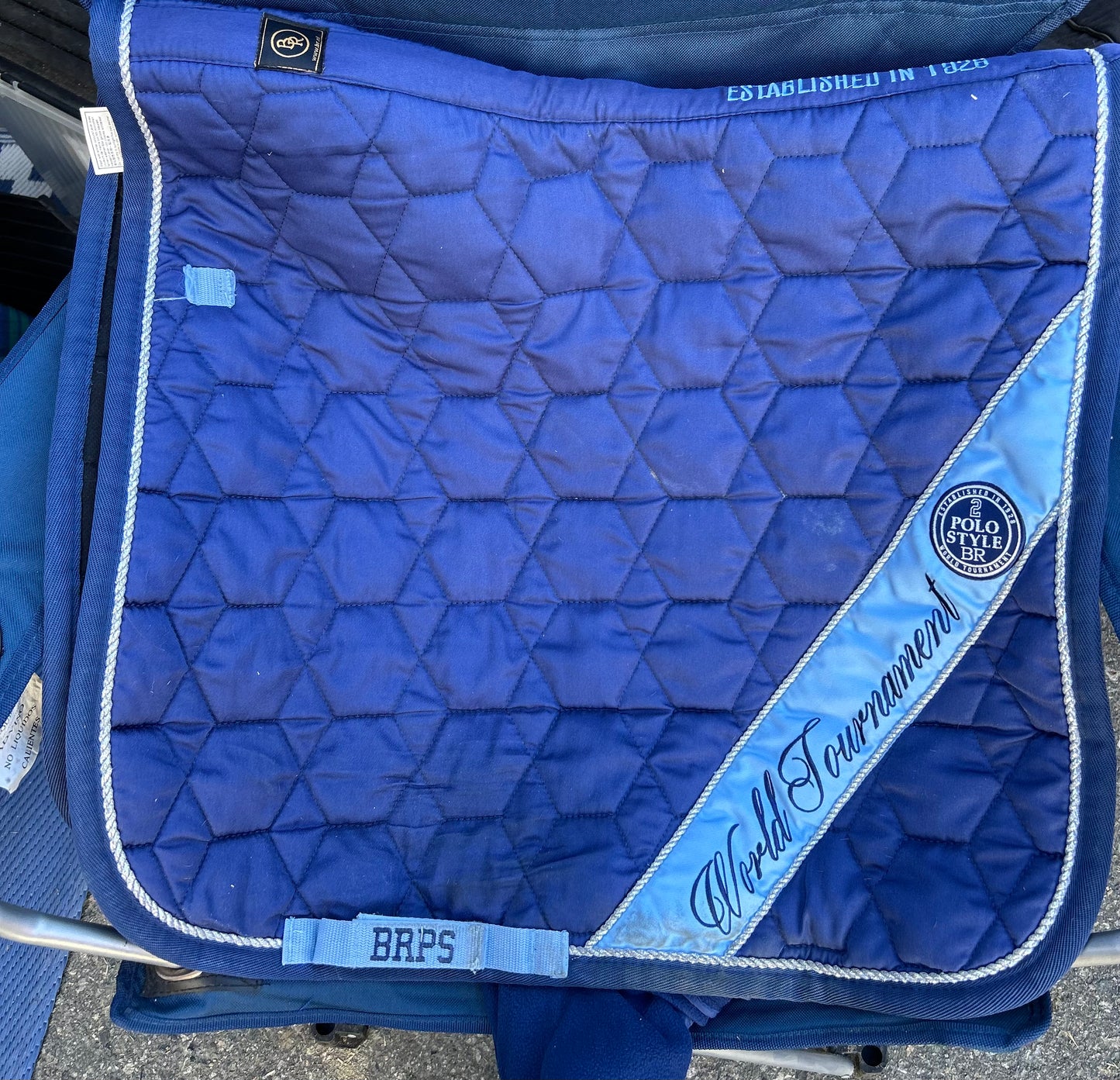 BR polo saddle pad