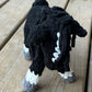 Black plush horse measures 7” to wither.