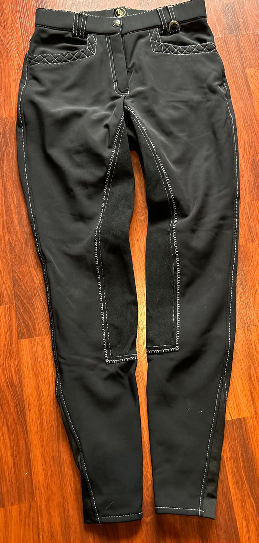 BR 26” black full seat winter breeches