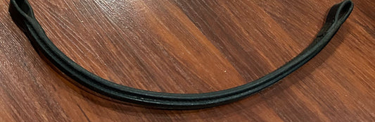 15” black raised browband