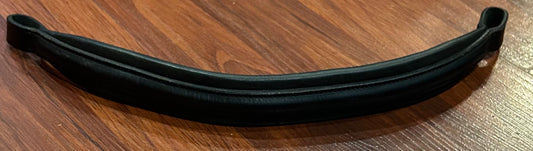 16” black padded browband
