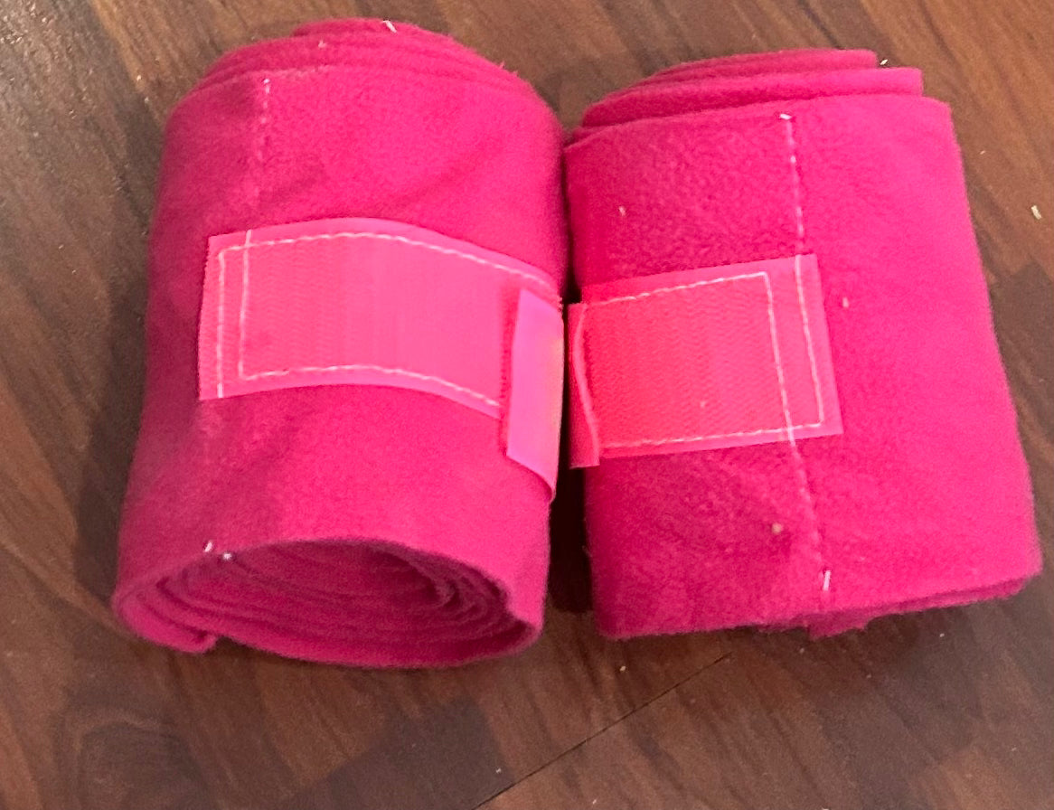 Pink polo wraps (2)