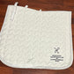 Century white quilted dressage pad