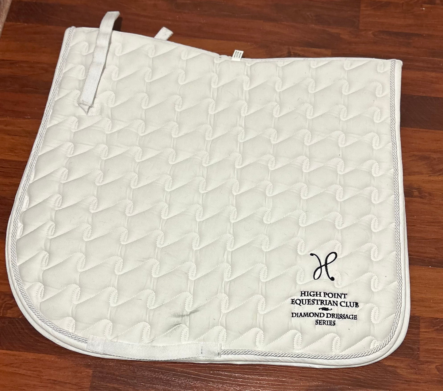 Century white quilted dressage pad