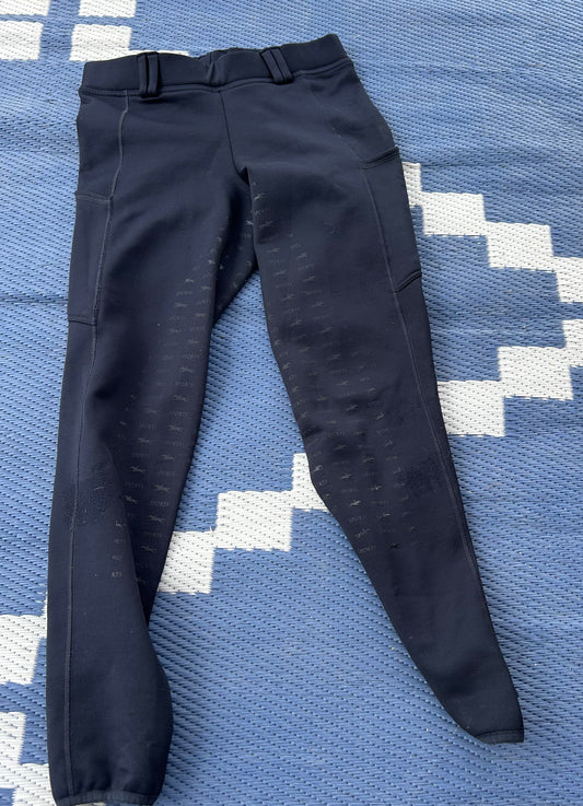 Schokemohle size 26 winter navy full seat breeches