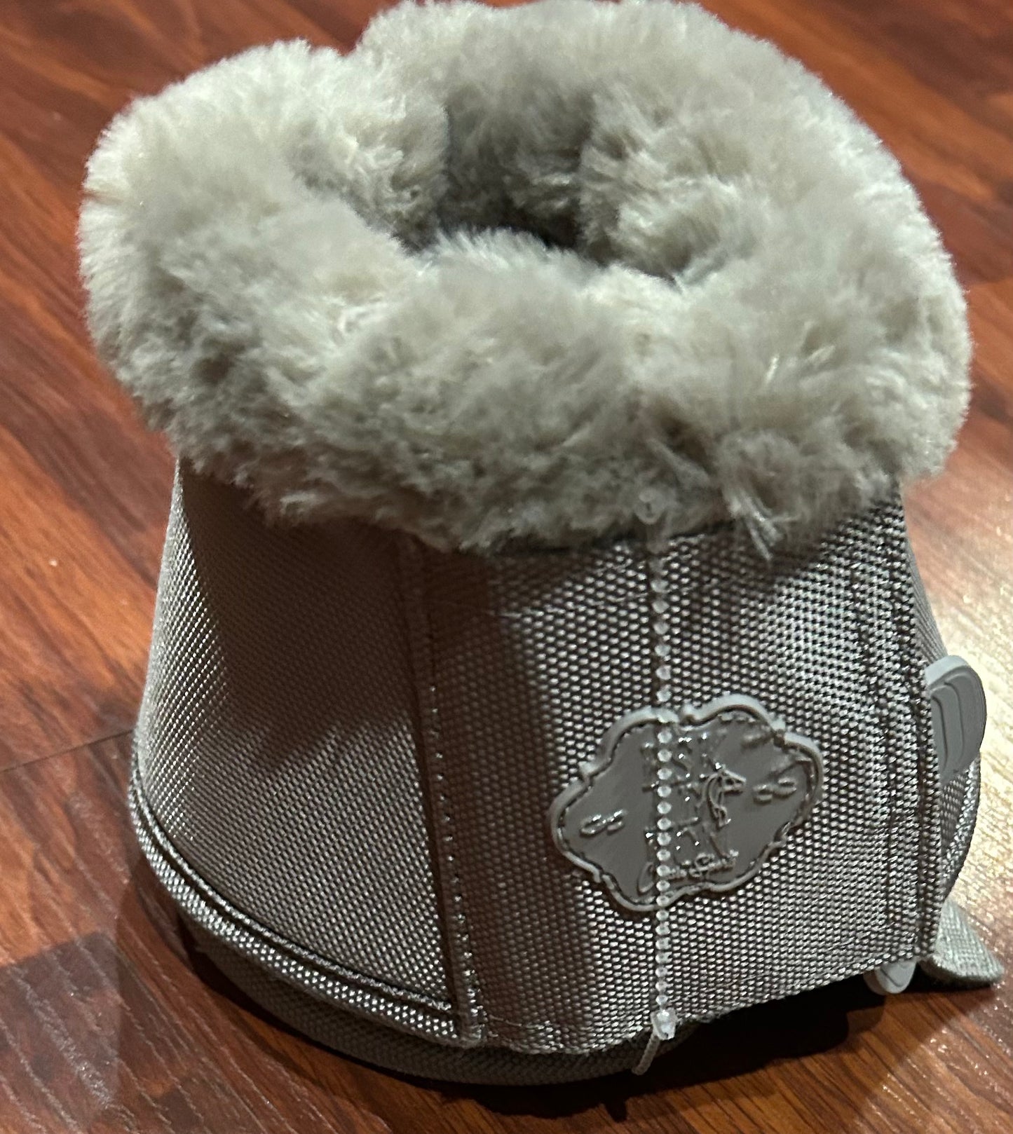 Eskadron classic sport grey medium bell boots with fleece