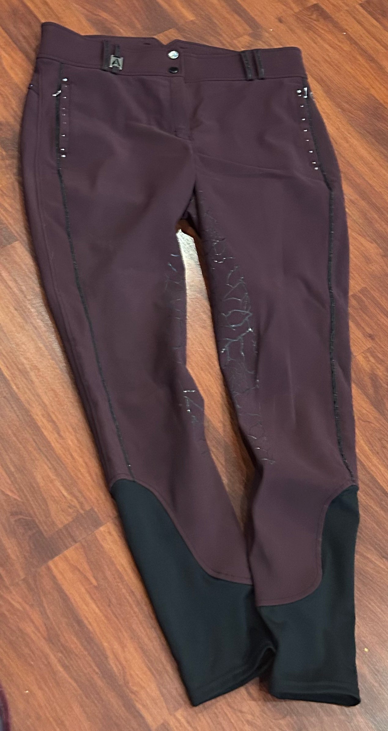 Anky size 34 purple full seat breeches