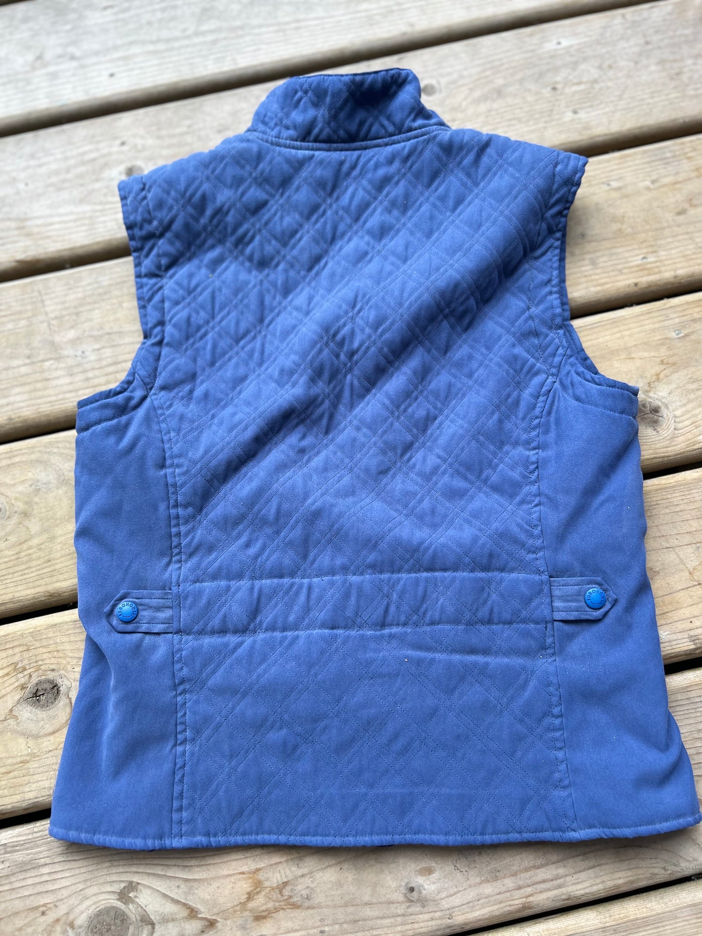 Euro Horse blue vest small