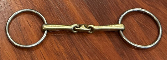 5.25” kk ultra sensogen loose ring double jointed snaffle