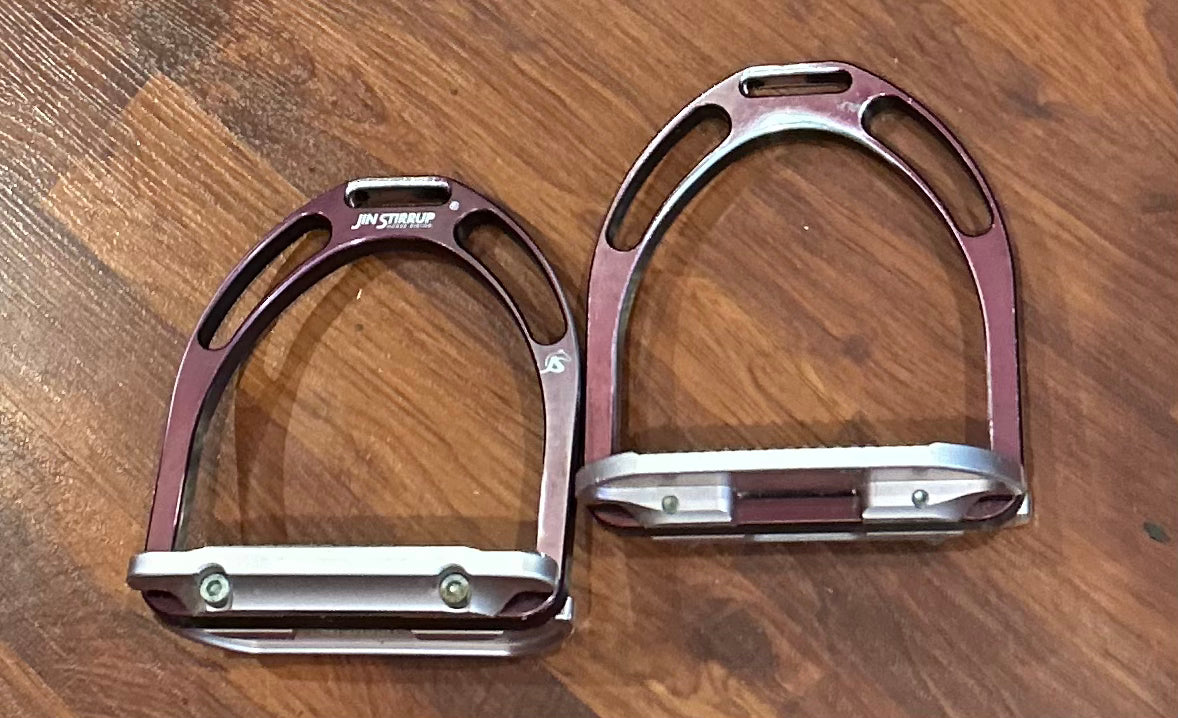 Jin stirrups limited edition purple