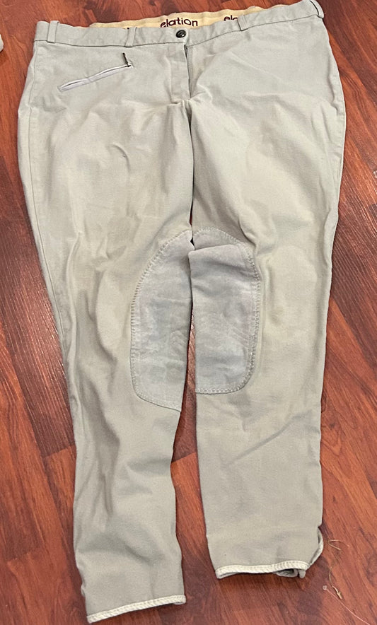 Elation size 34 tan knee patch breeches