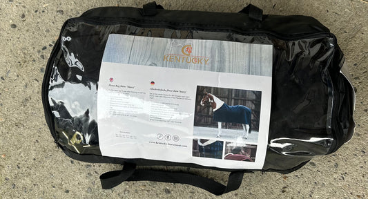 78” Kentucky fleece show rug check. Brand new.