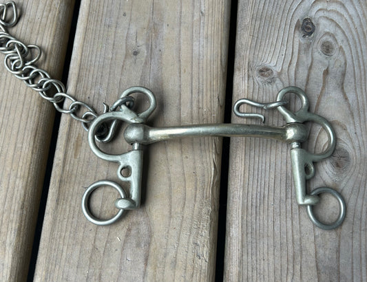 5.25” Pelham German silver with chain
