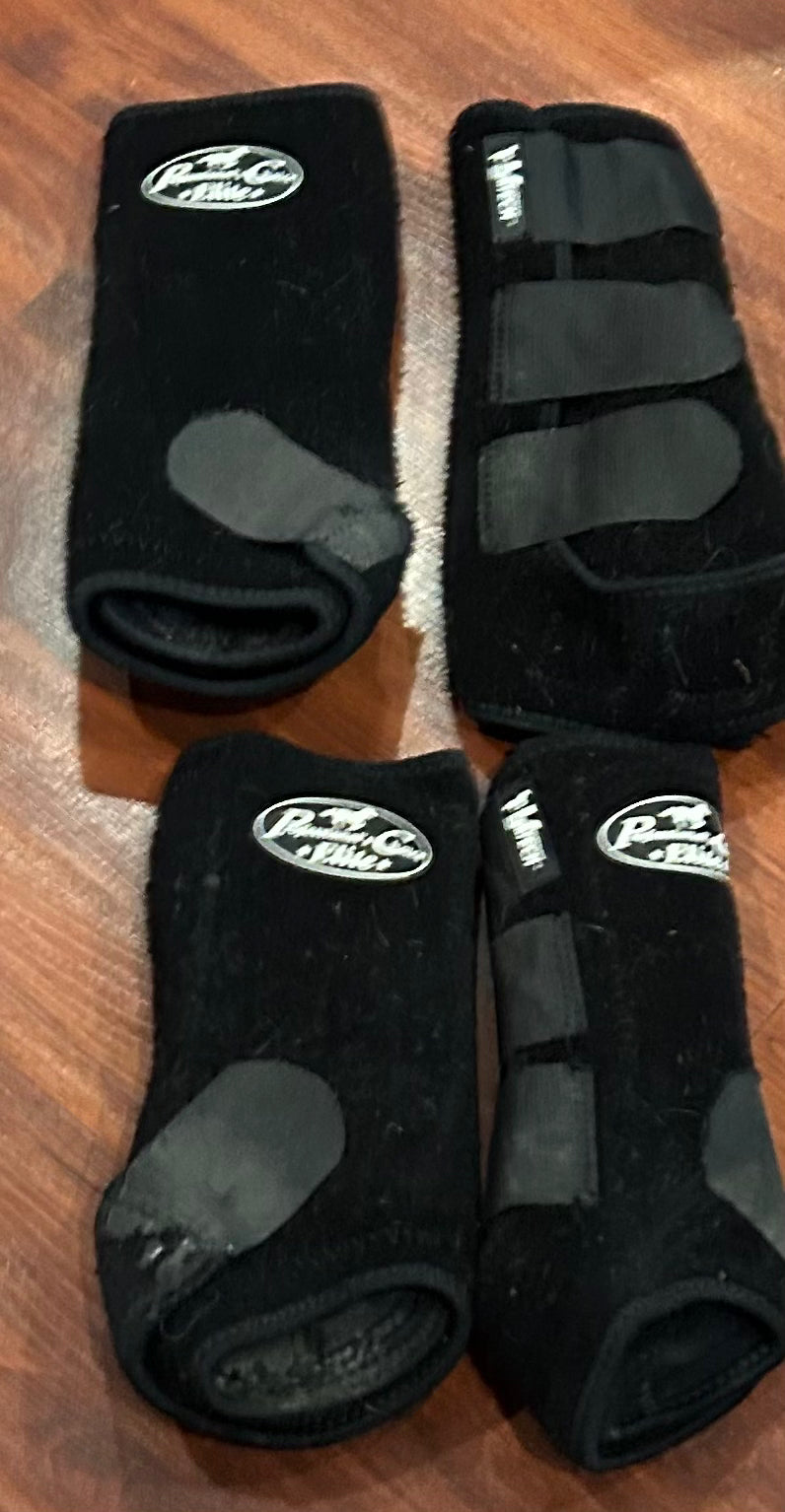 Prof choice Elite Ventech boots medium front and hinds. Set of 4