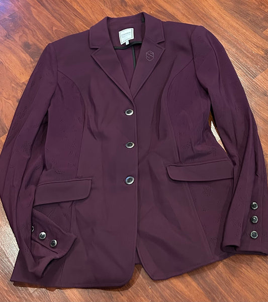 Samshield Alix Air purple size US 12 show jacket. Excellent condition. Stunning!