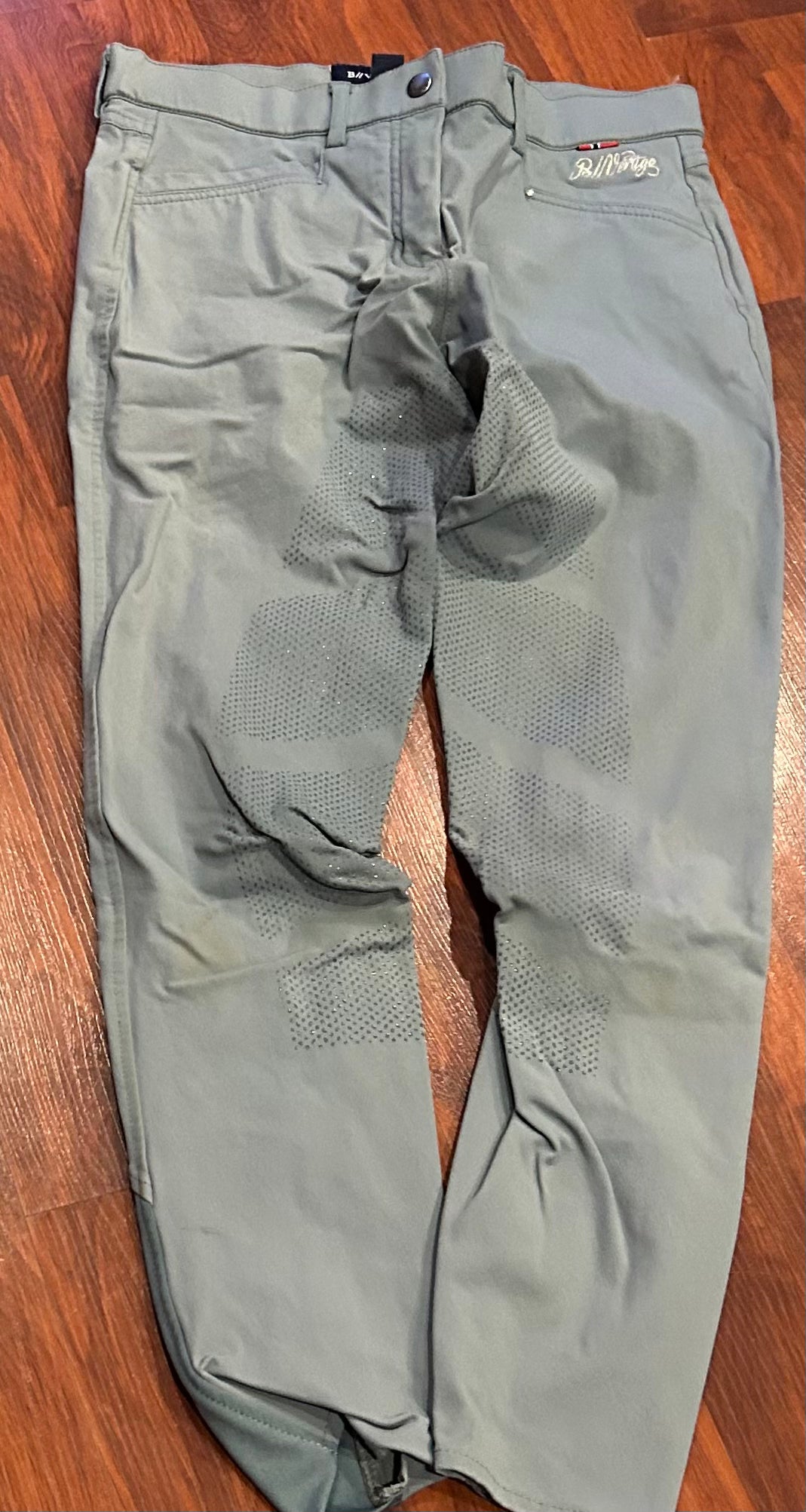 BVertigo size 24 light blue full seat breeches